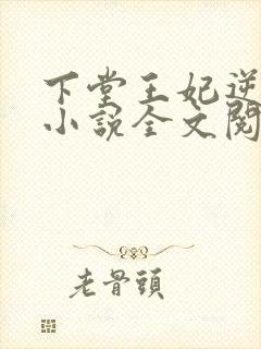 下堂王妃逆袭记小说全文阅读封面