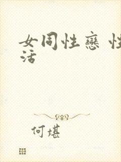 女同性恋 性生活