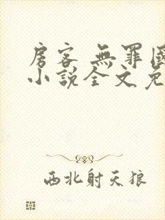 房客 无罪国度小说全文免费阅读封面