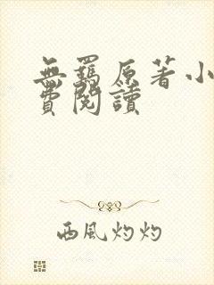 无羁原著小说免费阅读