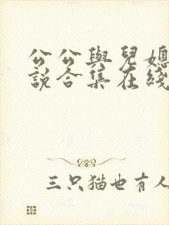 公公与儿媳的小说合集在线阅读