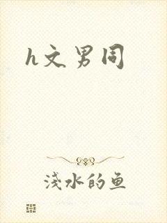 h文男同