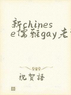 新chinese儒雅gay老头