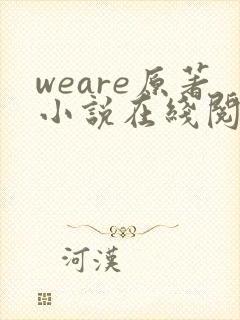 weare原著小说在线阅读