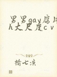 男男gay腐片h大尺度cⅴ