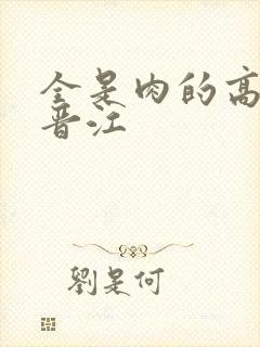 全是肉的高h文晋江封面