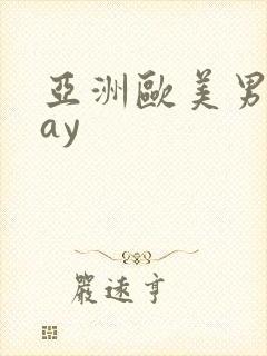 亚洲欧美男同gay