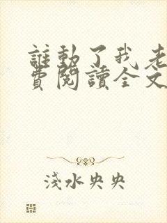 谁动了我老婆免费阅读全文