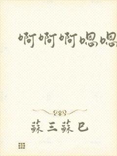 啊啊啊嗯嗯啊h封面