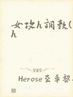 女攻h调教(高h
