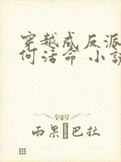 穿越成反派要如何活命 小说