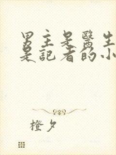 男主是医生女主是记者的小说封面