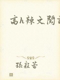高h辣文阅读封面