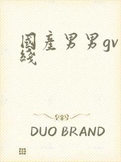 国产男男gv在线封面