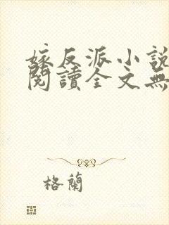 嫁反派小说免费阅读全文无弹窗