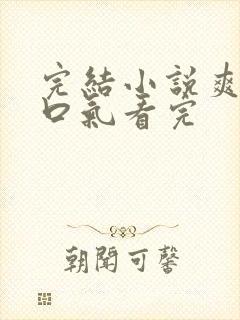 完结小说爽文一口气看完