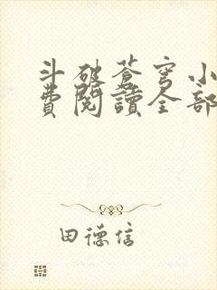 斗破苍穹小说免费阅读全部章节无弹窗封面