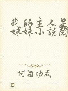 我的主人是我的妹妹小说阅读封面