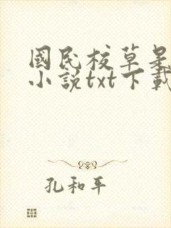 国民校草是女生小说txt下载