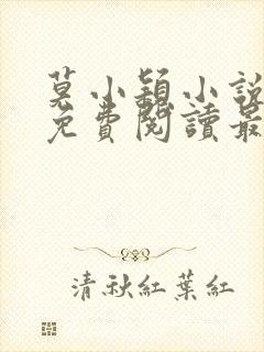 莫小颖小说全文免费阅读最新章节