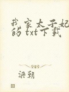 我家太子妃超凶的 txt下载