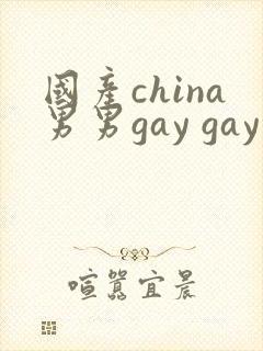 国产china男男gay gay网站