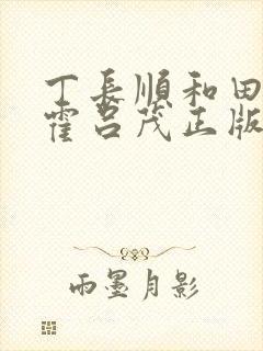 丁长顺和田晓兰霍吕茂正版封面