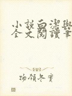 小说白洁与高义全文阅读笔趣阁