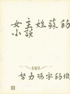 女主姓苏的古代小说