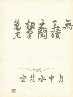 万相之王无错版免费阅读封面