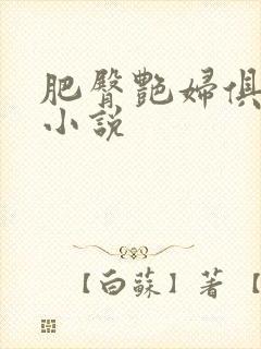 肥臀艳妇俱乐部小说封面