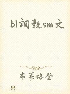 bl调教sm文封面