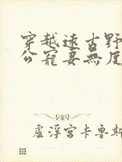 穿越远古野人老公宠妻无度全文免费阅读封面