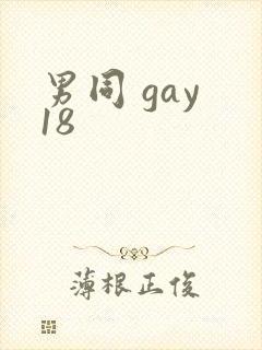 男同 gay 18