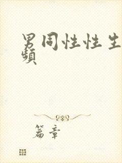 男同性性生活视频