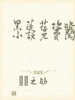 黑莲花攻略手册小说免费阅读