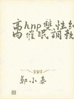 高hnp双性纯肉催眠调教