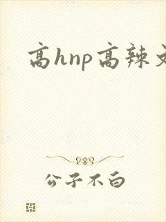 高hnp高辣文封面