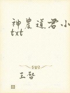 神农道君小说.txt