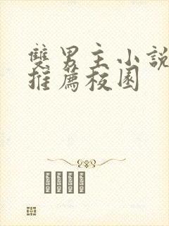 双男主小说甜文推荐校园