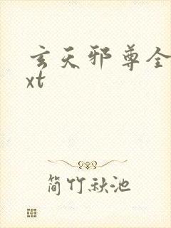 玄天邪尊全本txt封面