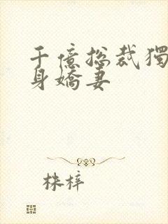 千亿总裁独宠替身娇妻