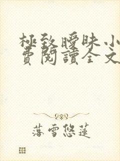 极致暧昧小说免费阅读全文小说主人公