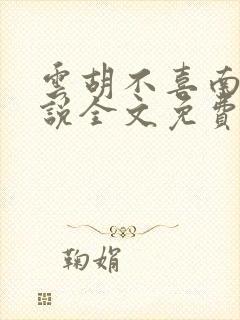 云胡不喜南加小说全文免费阅读