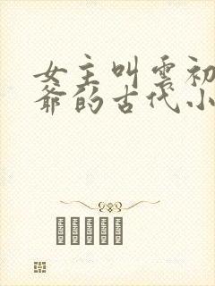 女主叫云初和王爷的古代小说