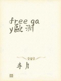 free gay欧洲