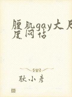 腹肌gay大尺度网站封面