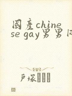 国产chinese gay男男网站