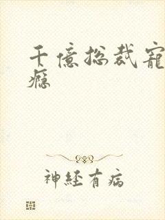 千亿总裁宠妻成瘾封面