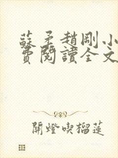 苏柔赵刚小说免费阅读全文最新章节